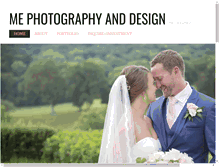 Tablet Screenshot of mephotographyanddesign.com